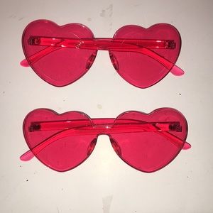 Heart shape sunglasses